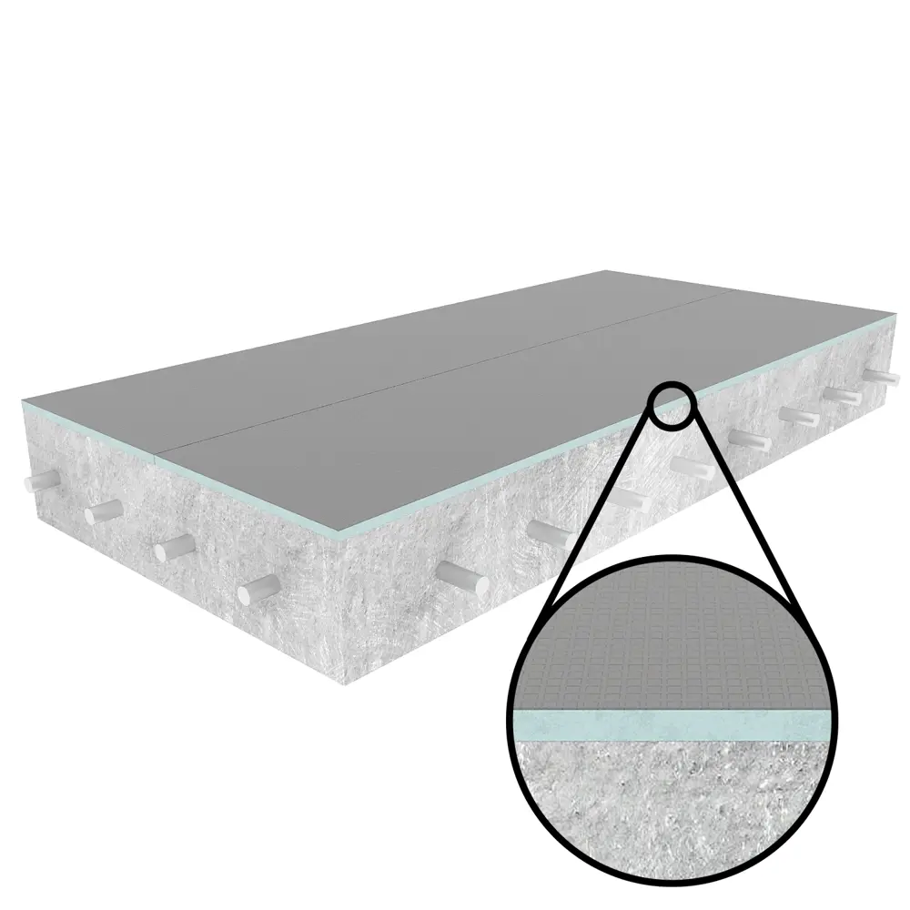 Фото 22 Теплоизоляционная панель XPS 40мм Teplofom 2500x600мм 1.5м² одностороннее армирование Фото 22 Теплоизоляционная панель XPS 40мм Teplofom 2500x600мм 1.5м² одностороннее армирование