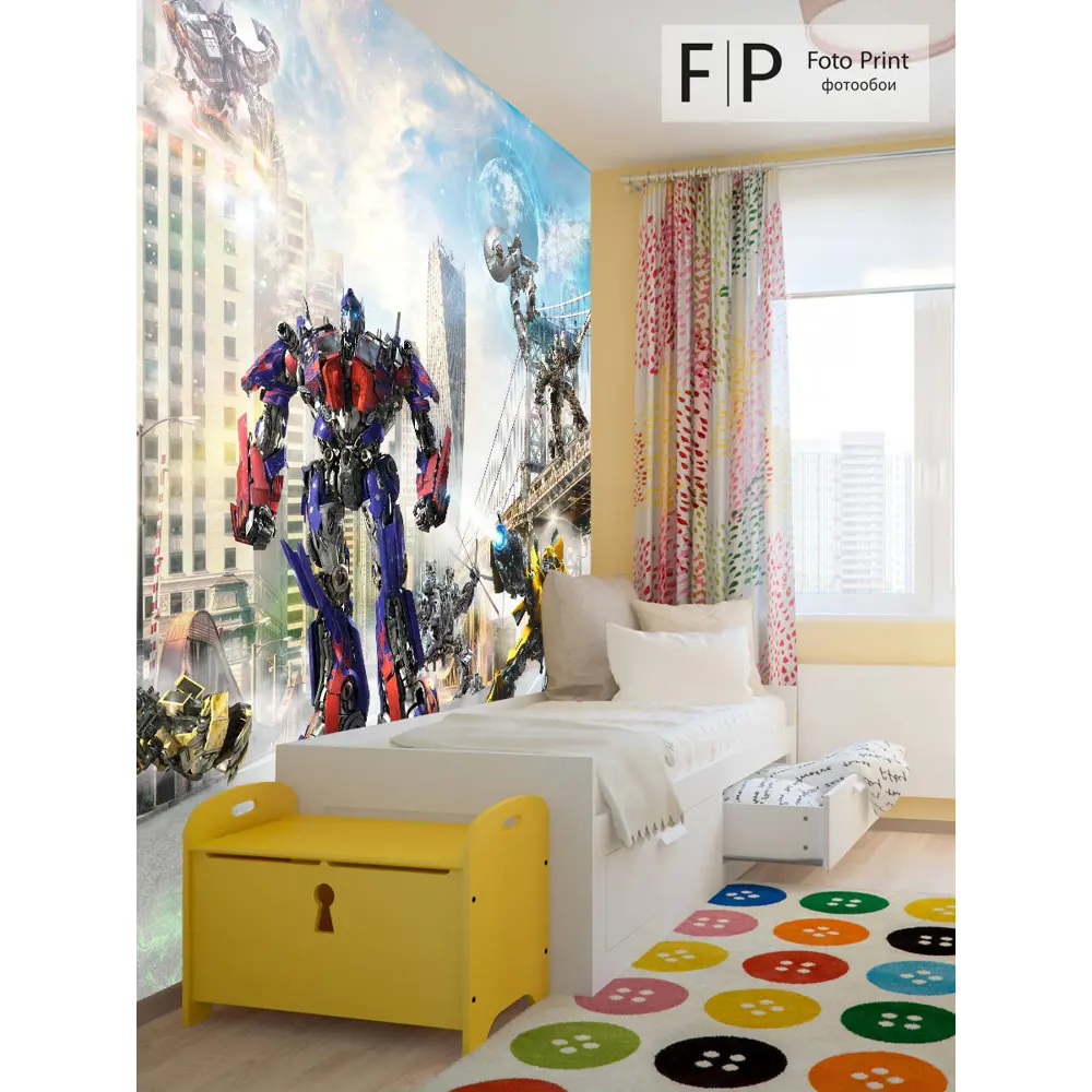Фото 2 Фотообои Foto Print Трансформеры 10-132-А-2,5-2.7, 270x250 см Фото 2 Фотообои Foto Print Трансформеры 10-132-А-2,5-2.7, 270x250 см