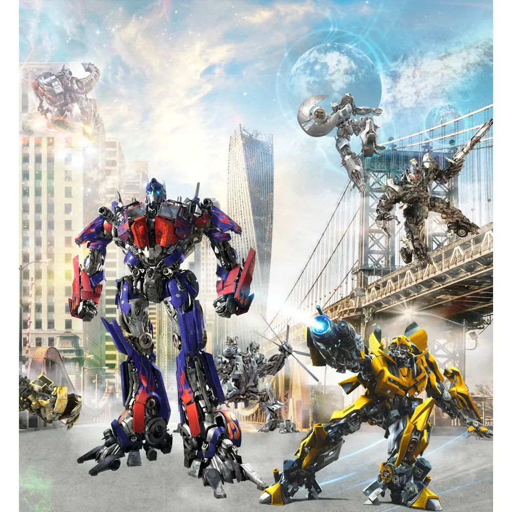 Фото 3 Фотообои Foto Print Трансформеры 10-132-А-2,5-2.7, 270x250 см Фото 3 Фотообои Foto Print Трансформеры 10-132-А-2,5-2.7, 270x250 см