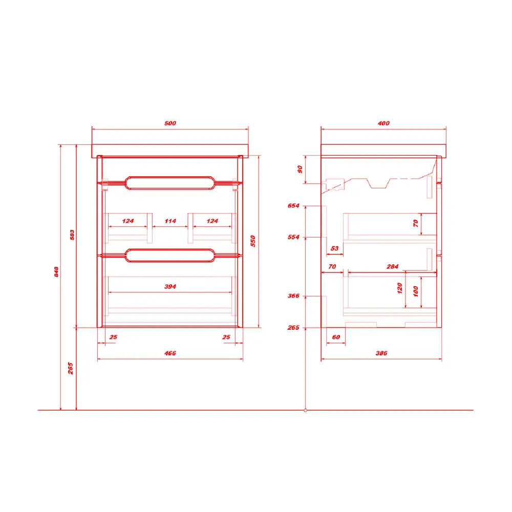Фото 5 Тумба с раковиной RUVANN BRAVA 50 раковина Como 50 в ванную подвесная цвет белый Фото 5 Тумба с раковиной RUVANN BRAVA 50 раковина Como 50 в ванную подвесная цвет белый