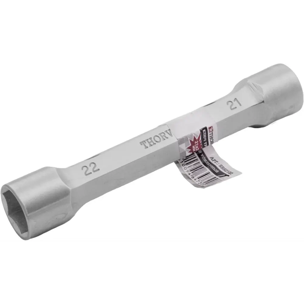 Фото Ключ торцевой трубчатый I-образный Thorvik SBS2122 21x22 мм 30 мм Фото Ключ торцевой трубчатый I-образный Thorvik SBS2122 21x22 мм 30 мм