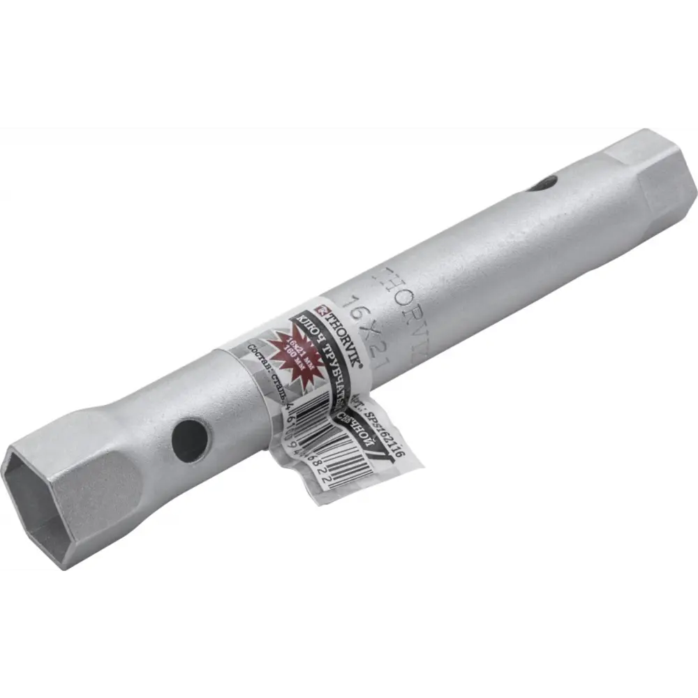 Фото Ключ торцевой трубчатый I-образный Thorvik SPS162116 16x21 мм 27 мм Фото Ключ торцевой трубчатый I-образный Thorvik SPS162116 16x21 мм 27 мм