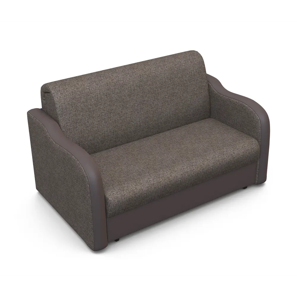 Фото 6 Диван раскладной Гамма Коломбо 120x95x110 см рогожка цвет темно-серый/коричневый Фото 6 Диван раскладной Гамма Коломбо 120x95x110 см рогожка цвет темно-серый/коричневый