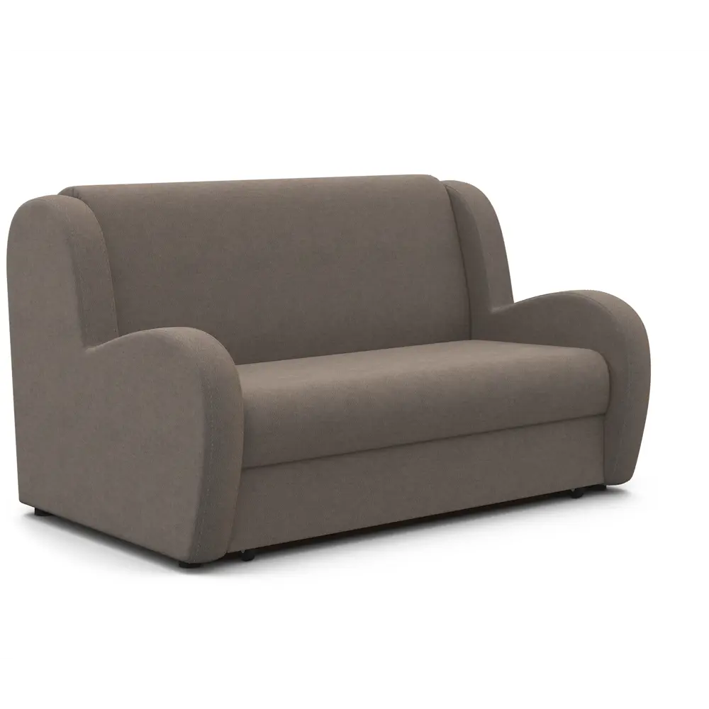 Фото 4 Диван раскладной Гамма Барон 120x95x110 см велюр цвет светло-коричневый