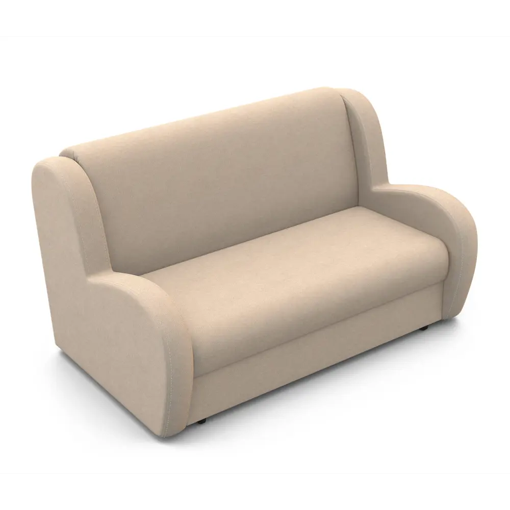 Фото 7 Диван раскладной Гамма Барон 180x95x110 см велюр цвет бежевый