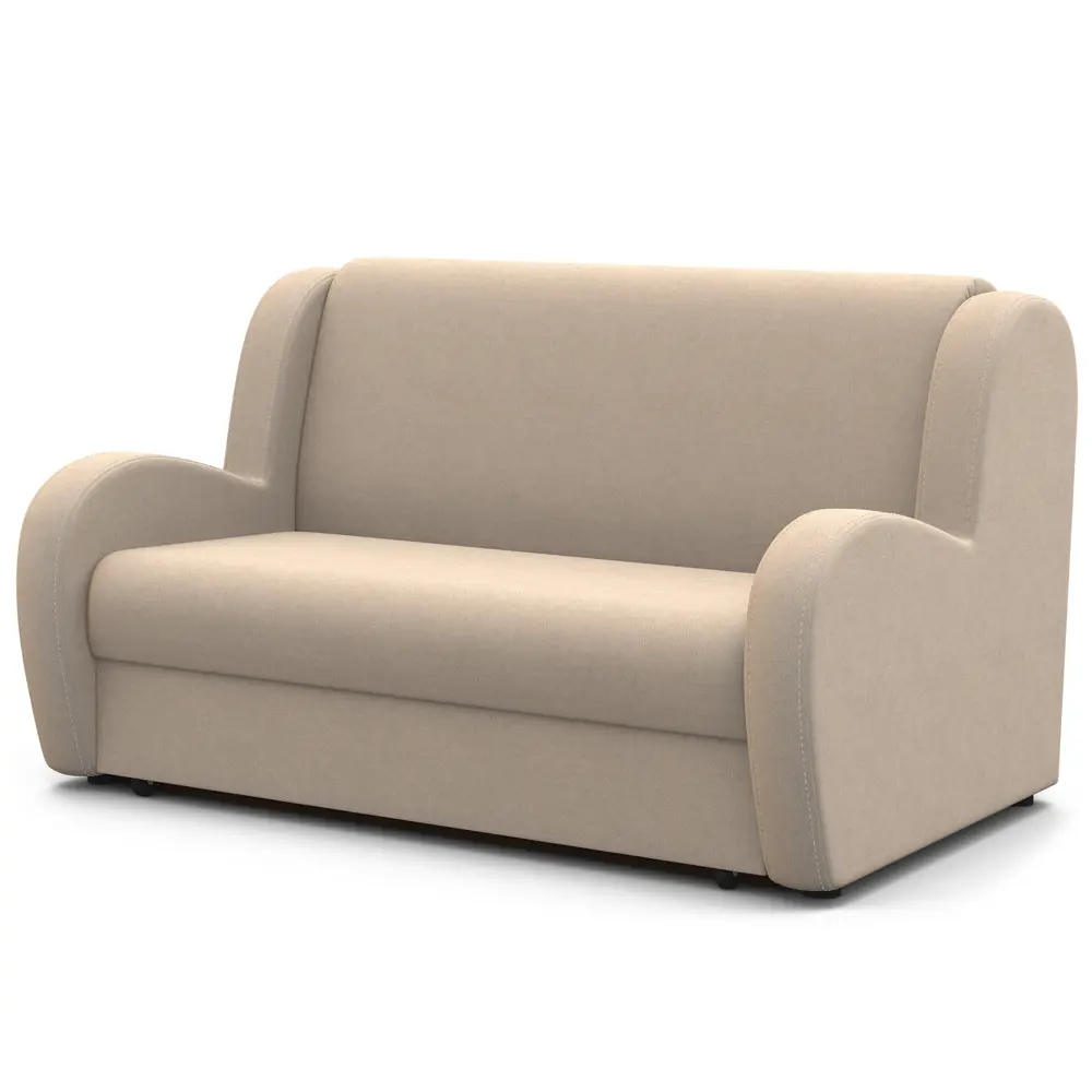 Фото 3 Диван раскладной Гамма Барон 180x95x110 см велюр цвет бежевый