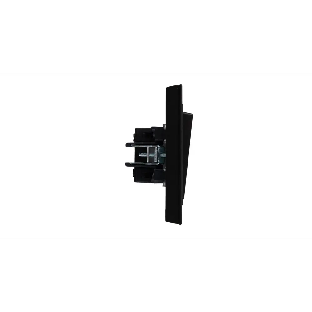 Фото 4 Выключатель встраиваемый Iek Brite BR-V20-0-10-K02-F 2 клавиши цвет черный Фото 4 Выключатель встраиваемый Iek Brite BR-V20-0-10-K02-F 2 клавиши цвет черный