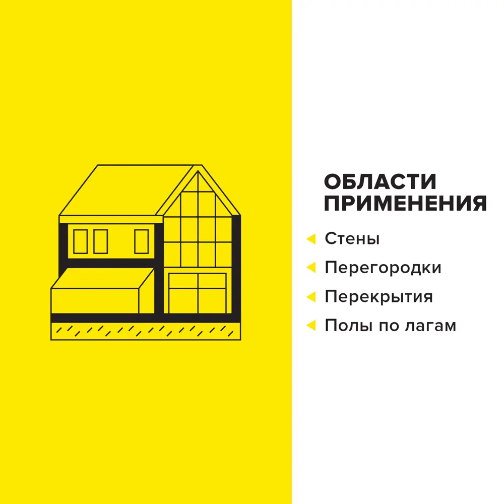 Фото 7 Утеплитель Технониколь Универсал 50 мм 12 шт 600x1200 мм 8.64 м² 50% компрессии Фото 7 Утеплитель Технониколь Универсал 50 мм 12 шт 600x1200 мм 8.64 м² 50% компрессии