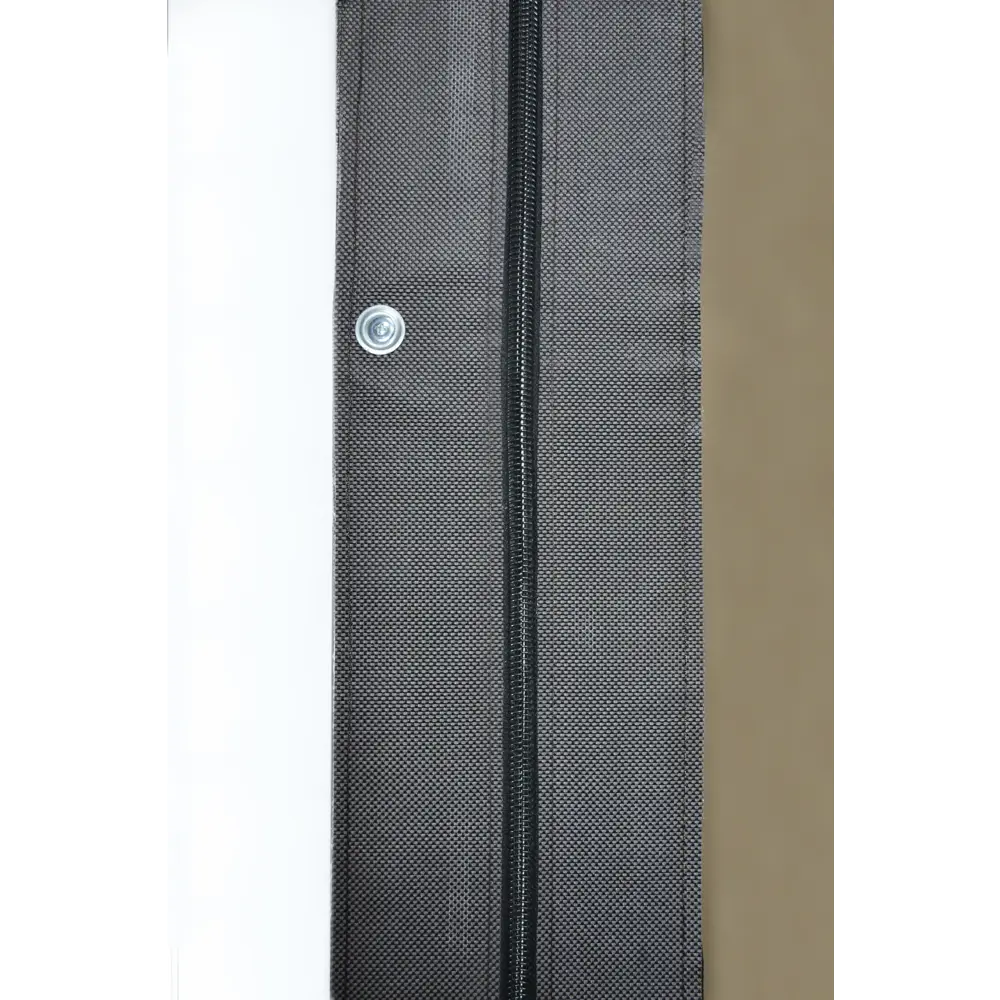 Фото 5 Мягкая дверь на молниях 175x205см тонированное полотно цвет коричневый Фото 5 Мягкая дверь на молниях 175x205см тонированное полотно цвет коричневый