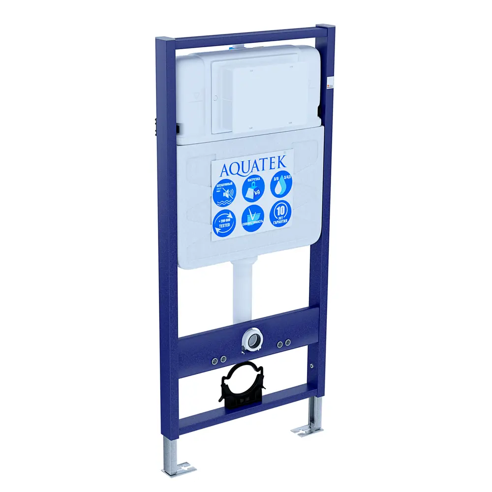 Фото 5 Комплект инсталляция с унитазом Aquatek JKS001INS12015 цвет белый Фото 5 Комплект инсталляция с унитазом Aquatek JKS001INS12015 цвет белый