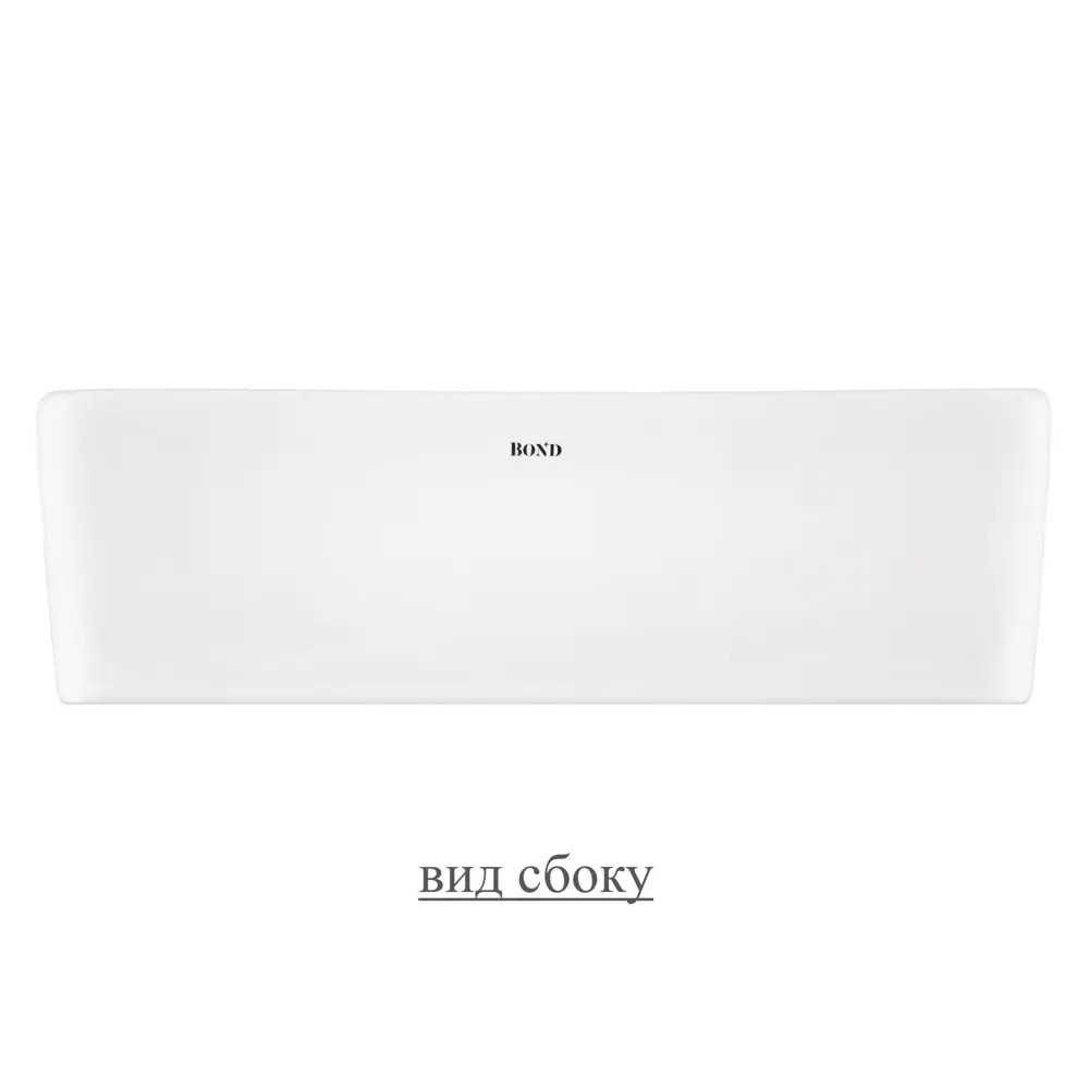 Фото 2 Раковина накладная Bond slm54620 SLM54620 62см цвет белый Фото 2 Раковина накладная Bond slm54620 SLM54620 62см цвет белый