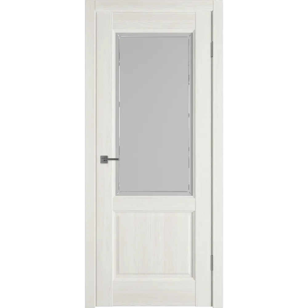 Фото Дверь межкомнатная Vfd Elegant 2 остеклённая 70х200см ПВХ цвет emalex ice без замка и петель Фото Дверь межкомнатная Vfd Elegant 2 остеклённая 70х200см ПВХ цвет emalex ice без замка и петель