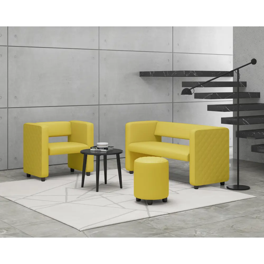 Фото 6 Диван Monofix Dv-yokki-10 122x69x57 см экокожа цвет желтый Фото 6 Диван Monofix Dv-yokki-10 122x69x57 см экокожа цвет желтый