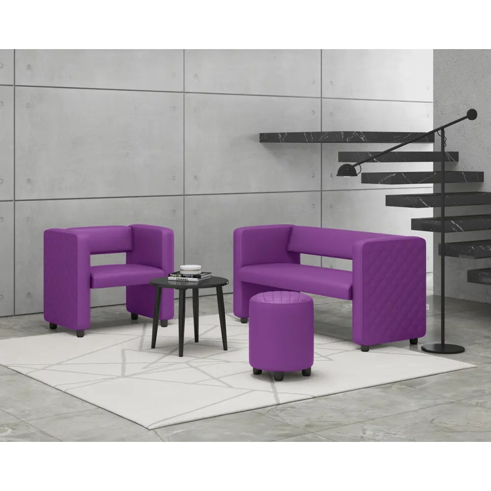 Фото 7 Диван Monofix Dv-yokki-11 122x69x57 см экокожа цвет фиолетовый Фото 7 Диван Monofix Dv-yokki-11 122x69x57 см экокожа цвет фиолетовый