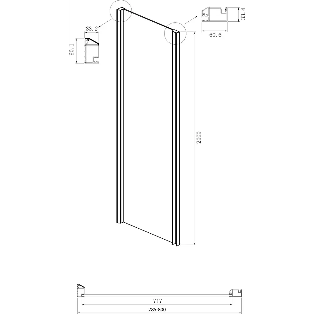 Фото 7 Душевой уголок Ambassador Intense 460376 прямоугольный 120x80см серебро профиль эффект стекла прозрачный Фото 7 Душевой уголок Ambassador Intense 460376 прямоугольный 120x80см серебро профиль эффект стекла прозрачный