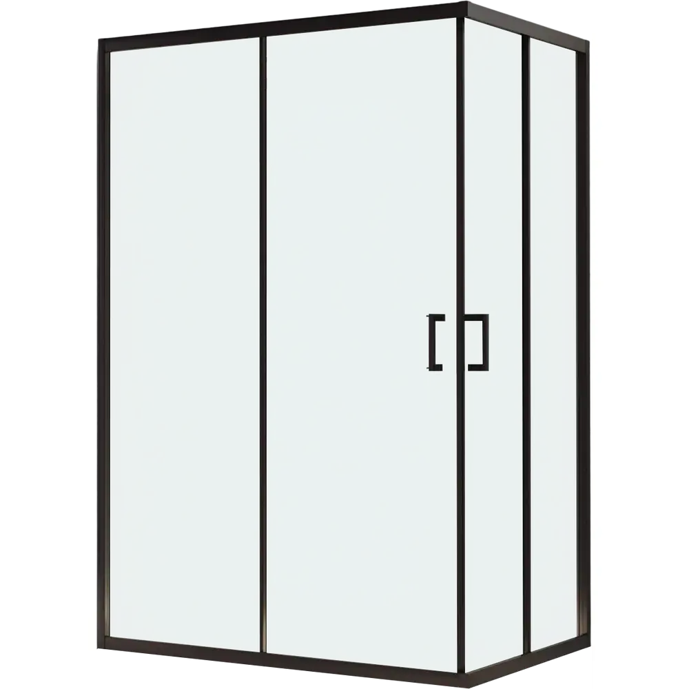 Фото 3 Душевой уголок Rgw Passage 581414 прямоугольный 80x120см черный профиль эффект стекла прозрачный Фото 3 Душевой уголок Rgw Passage 581414 прямоугольный 80x120см черный профиль эффект стекла прозрачный