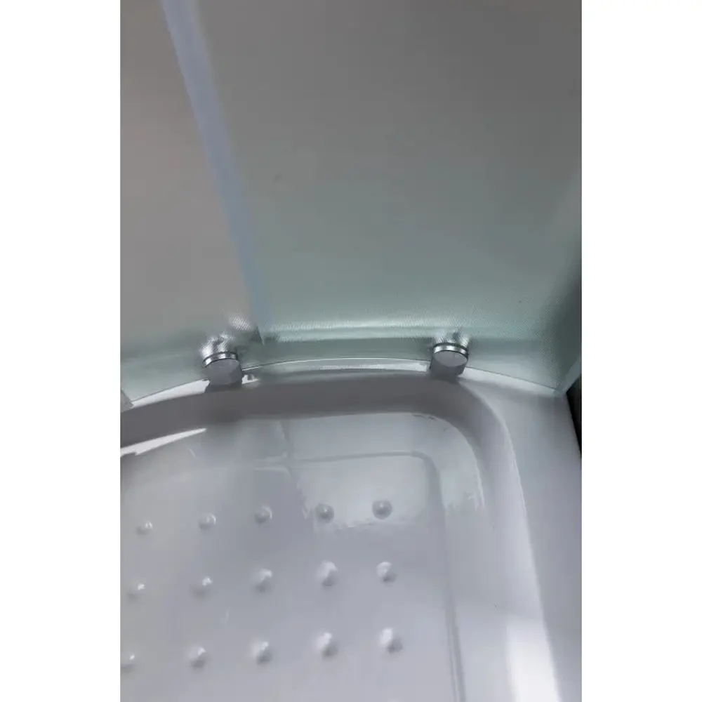 Фото 3 Душевой уголок Esbano ESR-8027А 510950 1/4 круга 120x80см серебро профиль эффект стекла рифленый Фото 3 Душевой уголок Esbano ESR-8027А 510950 1/4 круга 120x80см серебро профиль эффект стекла рифленый