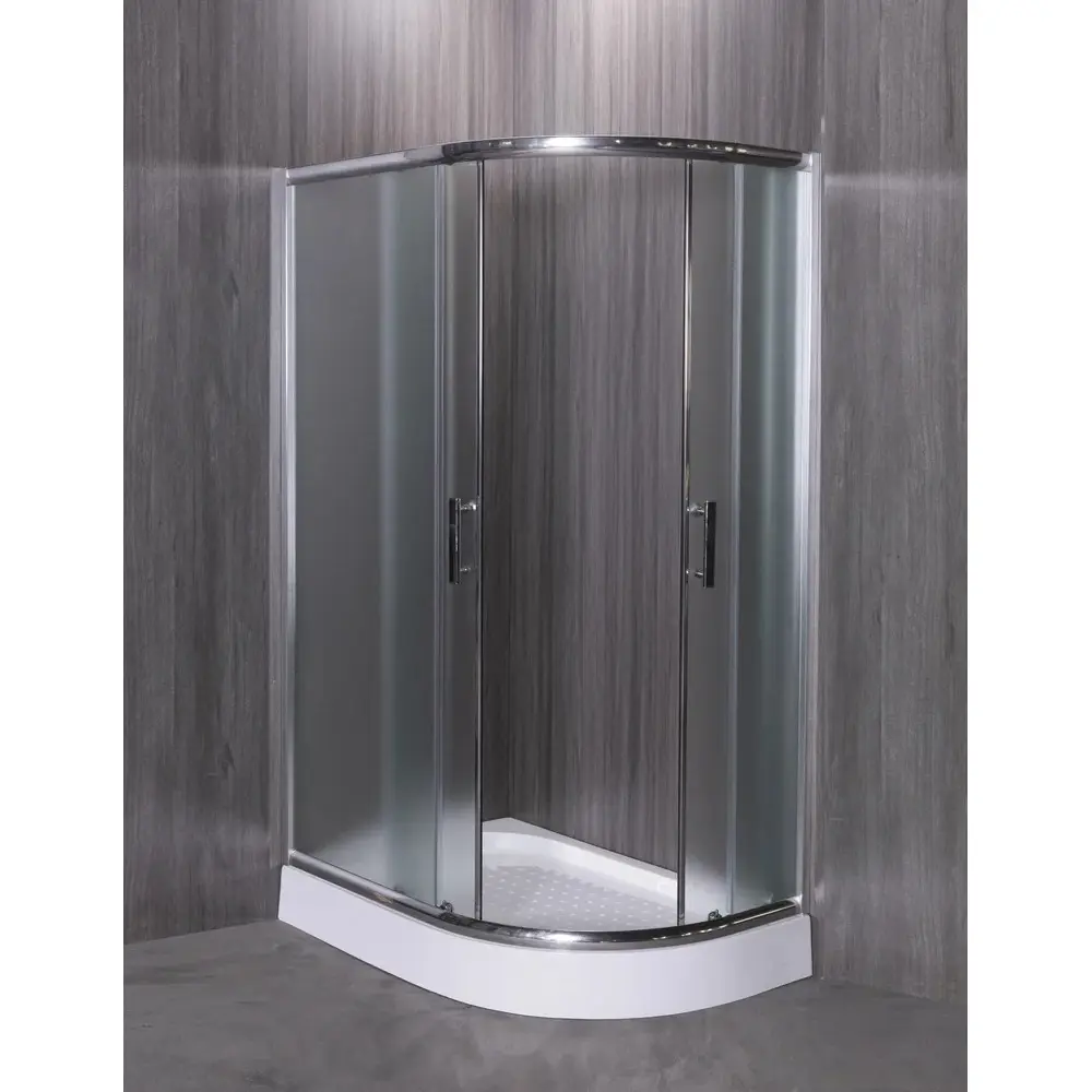 Фото 2 Душевой уголок Esbano ESR-8027А 510950 1/4 круга 120x80см серебро профиль эффект стекла рифленый Фото 2 Душевой уголок Esbano ESR-8027А 510950 1/4 круга 120x80см серебро профиль эффект стекла рифленый