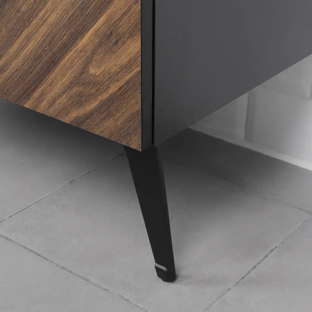 Фото 9 Тумба под раковину Итана Palladio напольная с раковиной 98.70см цвет коричневый Фото 9 Тумба под раковину Итана Palladio напольная с раковиной 98.70см цвет коричневый