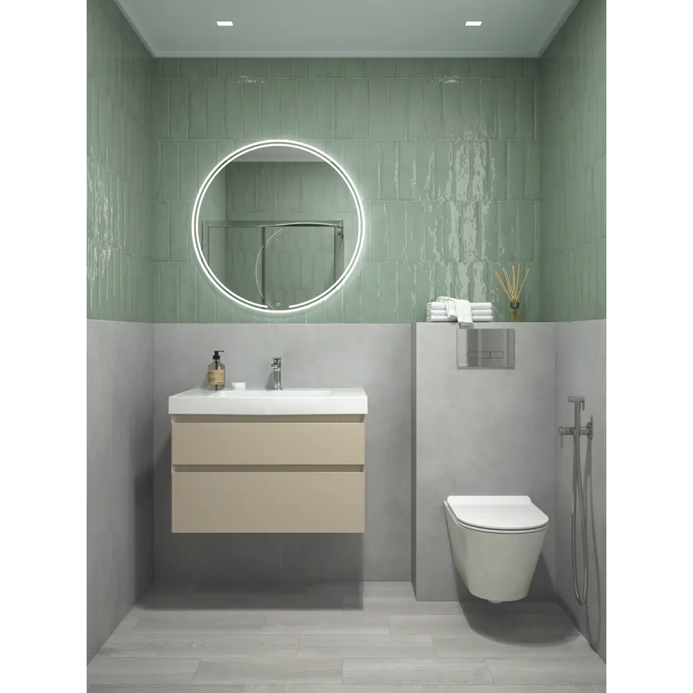 Фото 6 Плитка настенная Kerama Marazzi Монпарнас 8.5x28.5 см 1.07 м² глянцевая цвет зеленый Фото 6 Плитка настенная Kerama Marazzi Монпарнас 8.5x28.5 см 1.07 м² глянцевая цвет зеленый