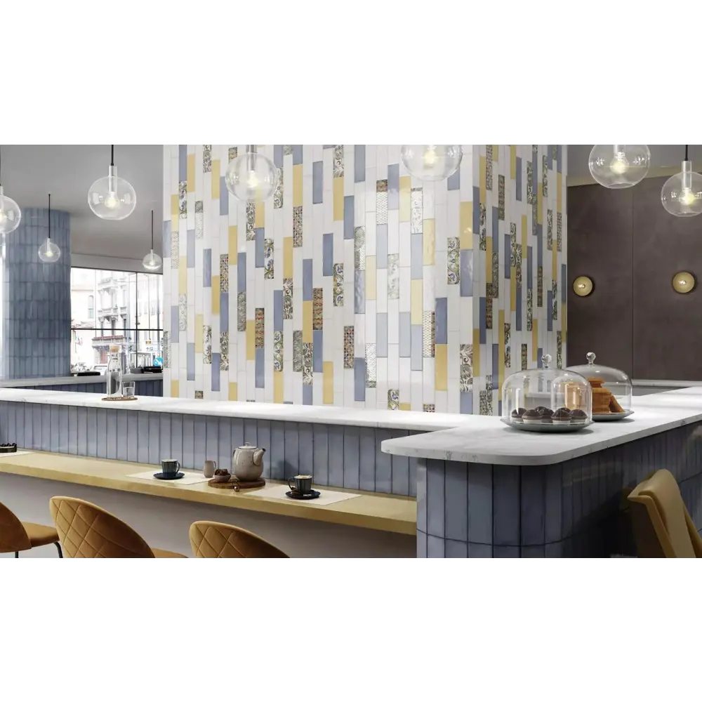 Фото 6 Декор настенный Kerama Marazzi Монпарнас 2 8.5x28.5 см глянцевый цвет разноцветный Фото 6 Декор настенный Kerama Marazzi Монпарнас 2 8.5x28.5 см глянцевый цвет разноцветный