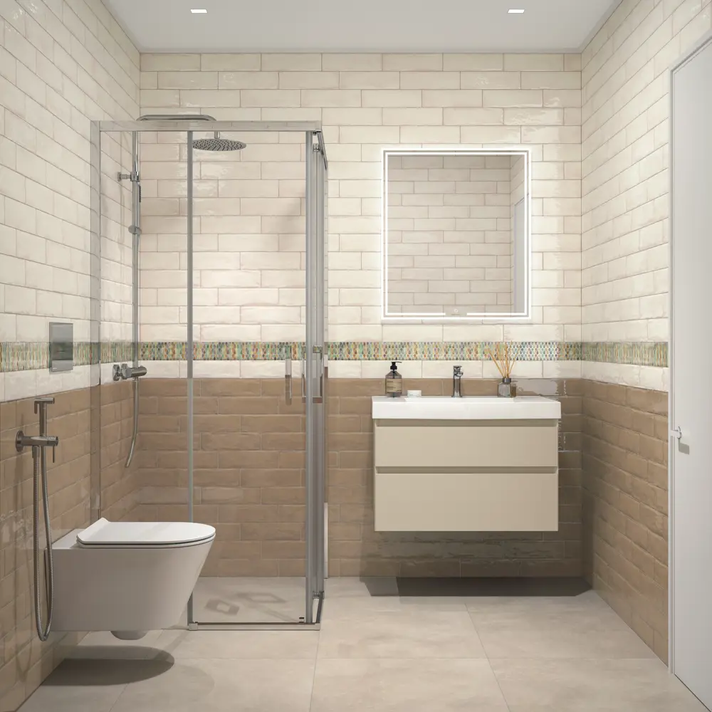 Фото 4 Декор настенный Kerama Marazzi Монпарнас 2 8.5x28.5 см глянцевый цвет разноцветный Фото 4 Декор настенный Kerama Marazzi Монпарнас 2 8.5x28.5 см глянцевый цвет разноцветный
