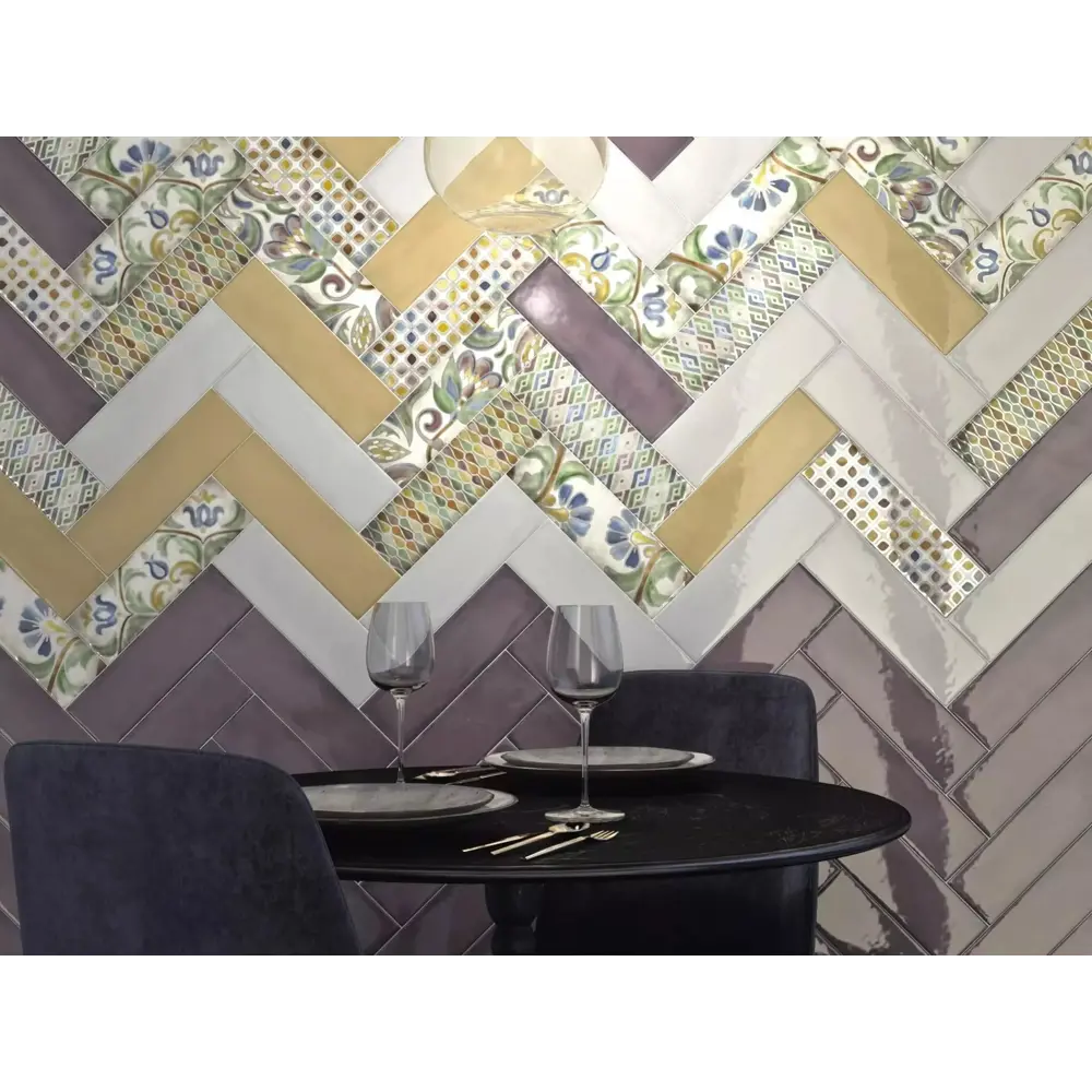 Фото 5 Декор настенный Kerama Marazzi Монпарнас 2 8.5x28.5 см глянцевый цвет разноцветный Фото 5 Декор настенный Kerama Marazzi Монпарнас 2 8.5x28.5 см глянцевый цвет разноцветный