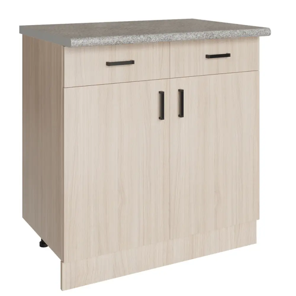 Фото Кухня No name 525826 80x82x43.6 см ЛДСП цвет дуб сонома Фото Кухня No name 525826 80x82x43.6 см ЛДСП цвет дуб сонома