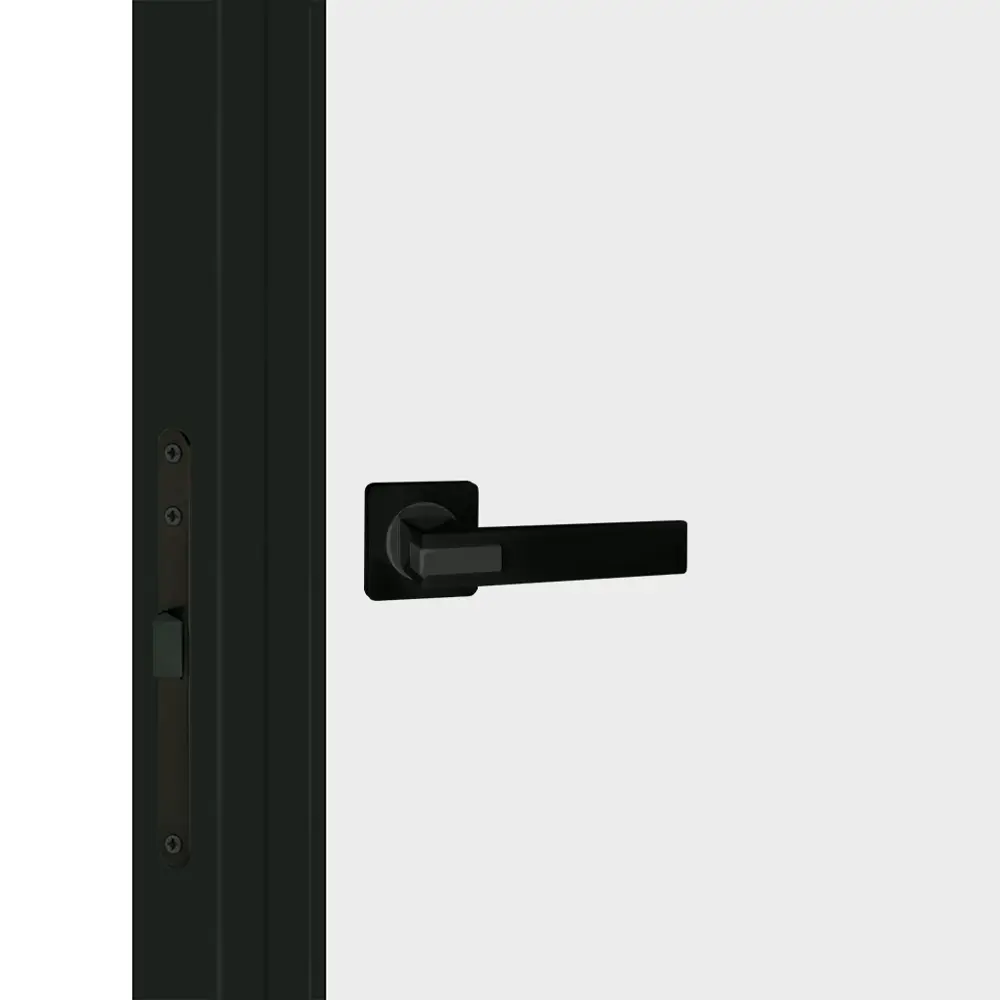 Фото 2 Дверь межкомнатная глухая Invisible Opt 60x200 см левая алюминий цвет белый с черной кромкой Фото 2 Дверь межкомнатная глухая Invisible Opt 60x200 см левая алюминий цвет белый с черной кромкой