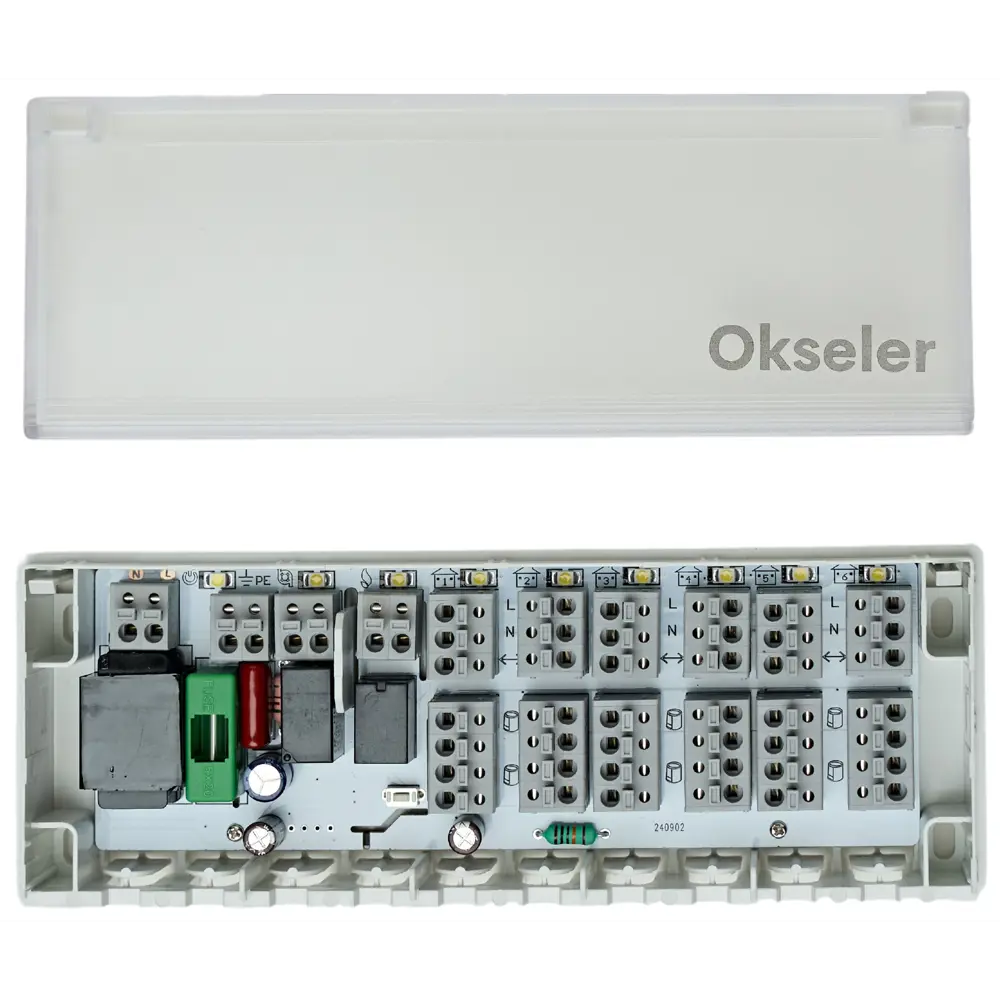 Фото 3 Центр коммутации Okseler 6-зонный 230 В Фото 3 Центр коммутации Okseler 6-зонный 230 В