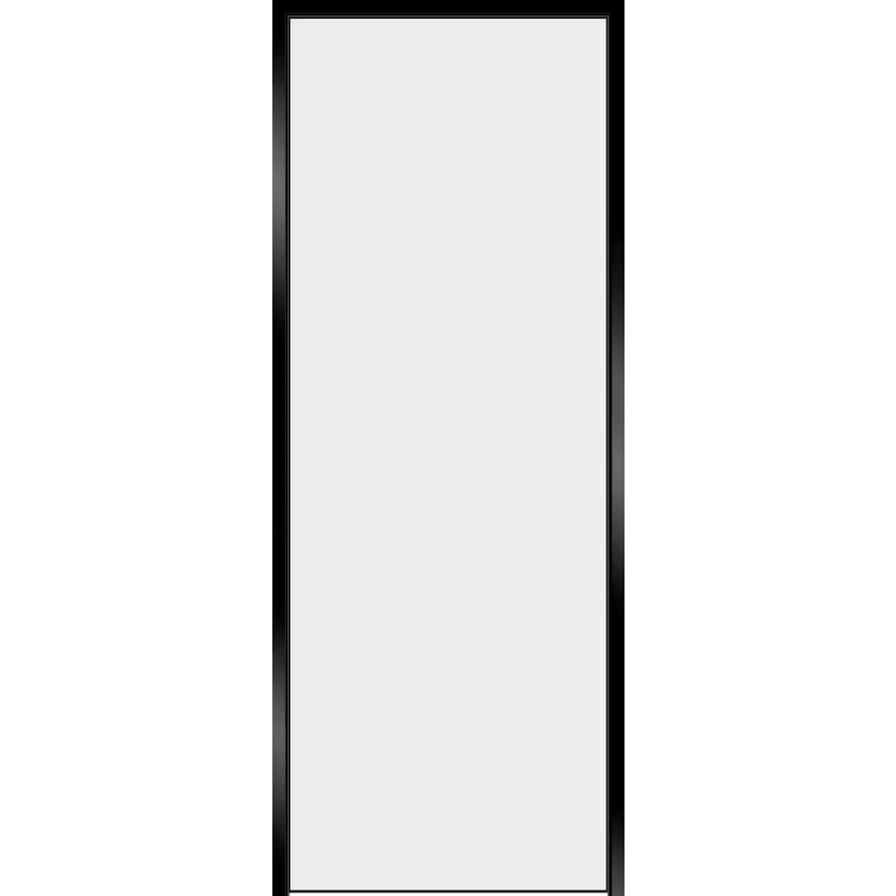 Фото Дверь межкомнатная глухая Invisible Opt 80x200 см левая алюминий цвет белый с черной кромкой Фото Дверь межкомнатная глухая Invisible Opt 80x200 см левая алюминий цвет белый с черной кромкой