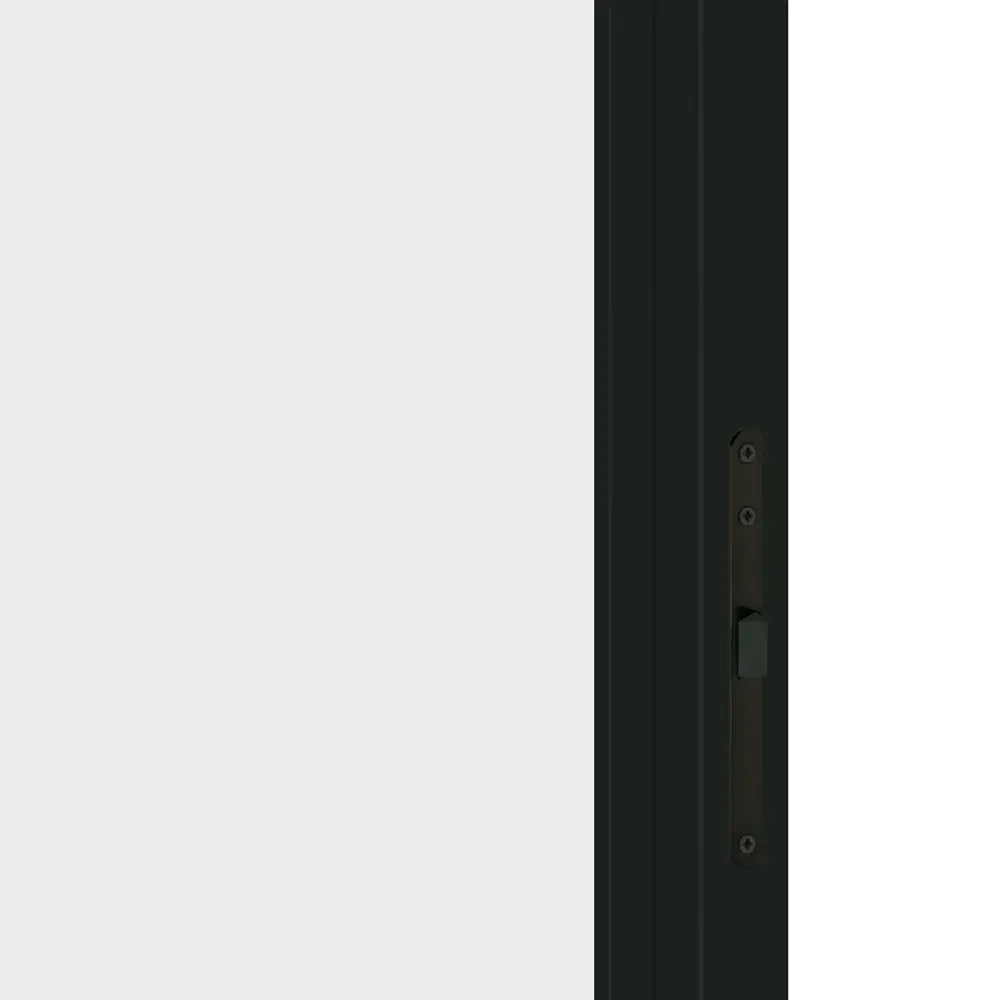 Фото 5 Дверь межкомнатная глухая Invisible Opt 70x200 см правая алюминий цвет белый с черной кромкой Фото 5 Дверь межкомнатная глухая Invisible Opt 70x200 см правая алюминий цвет белый с черной кромкой