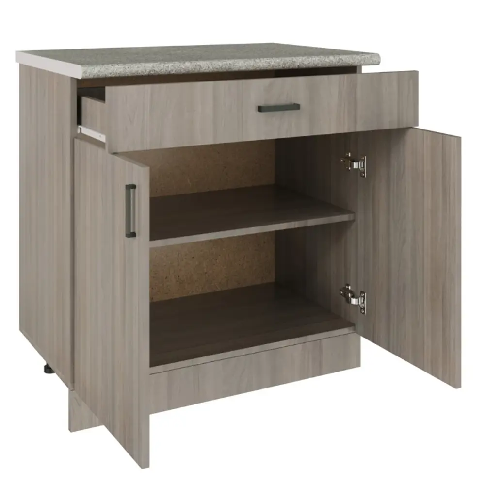 Фото 2 Кухня No name 546672 80x82x43.6 см ЛДСП цвет ясень