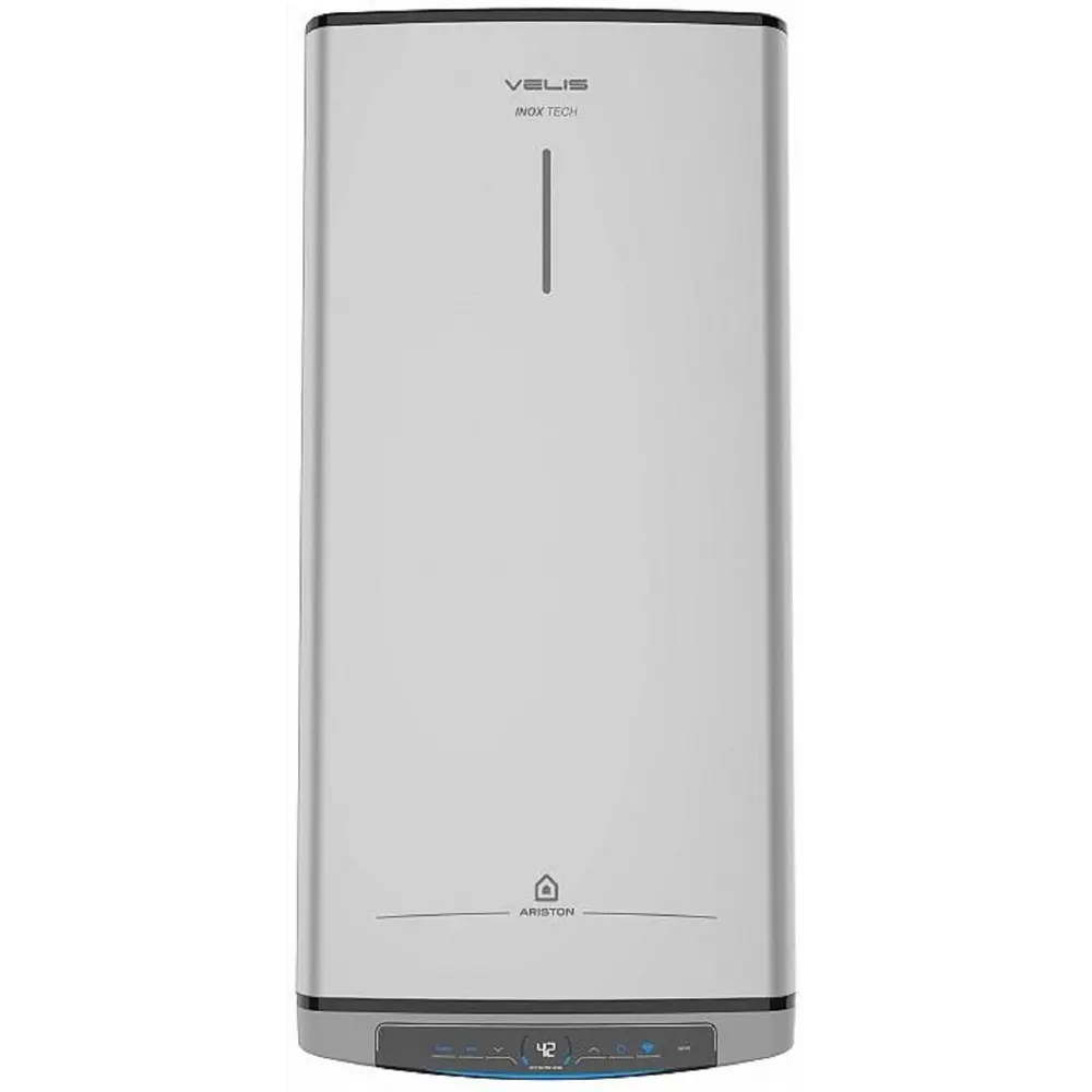 Фото Водонагреватель Ariston Velis Lux Inox PW ABSE WIFI 80 2.5кВт 80л электрический настенный серый Фото Водонагреватель Ariston Velis Lux Inox PW ABSE WIFI 80 2.5кВт 80л электрический настенный серый