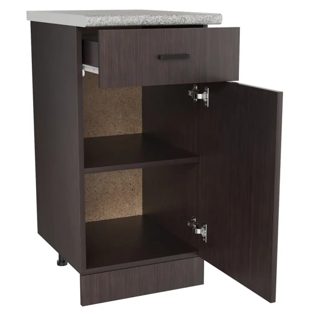 Фото 2 Кухня No name 528331 40x82x43.6 см ЛДСП цвет шоколадно-коричневый Фото 2 Кухня No name 528331 40x82x43.6 см ЛДСП цвет шоколадно-коричневый