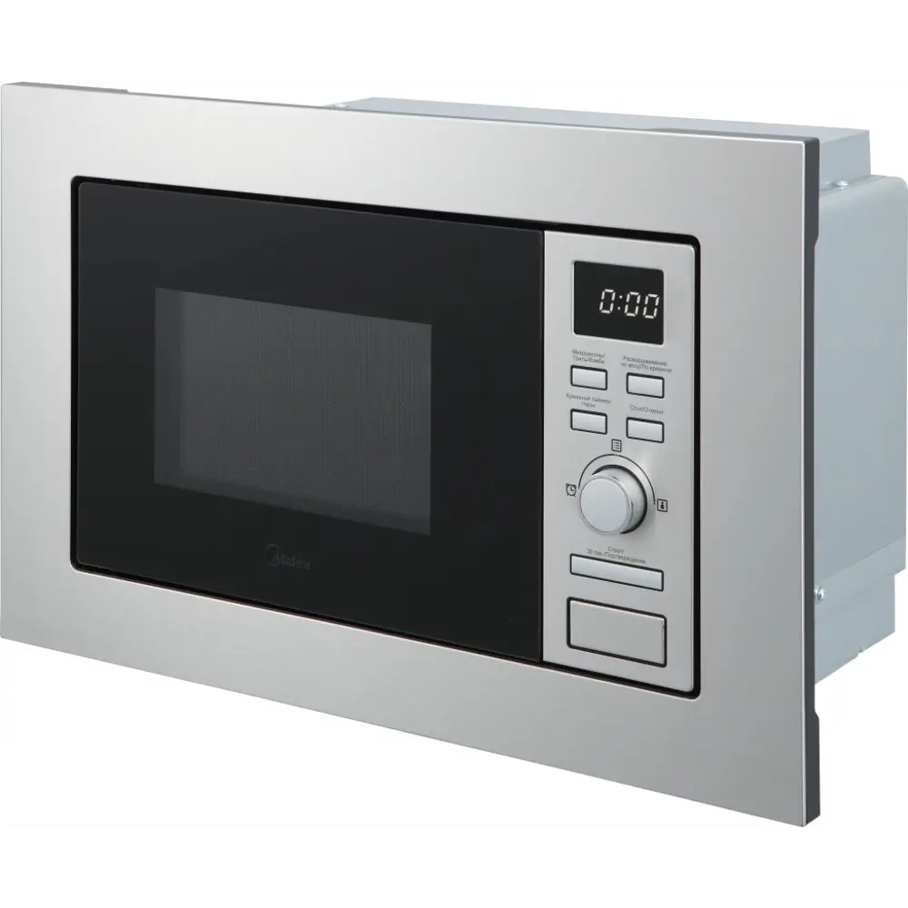 Фото 2 Встраиваемая микроволновая печь Midea 2083087 17 л 59x43x32 см цвет серый / серебристый Фото 2 Встраиваемая микроволновая печь Midea 2083087 17 л 59x43x32 см цвет серый / серебристый