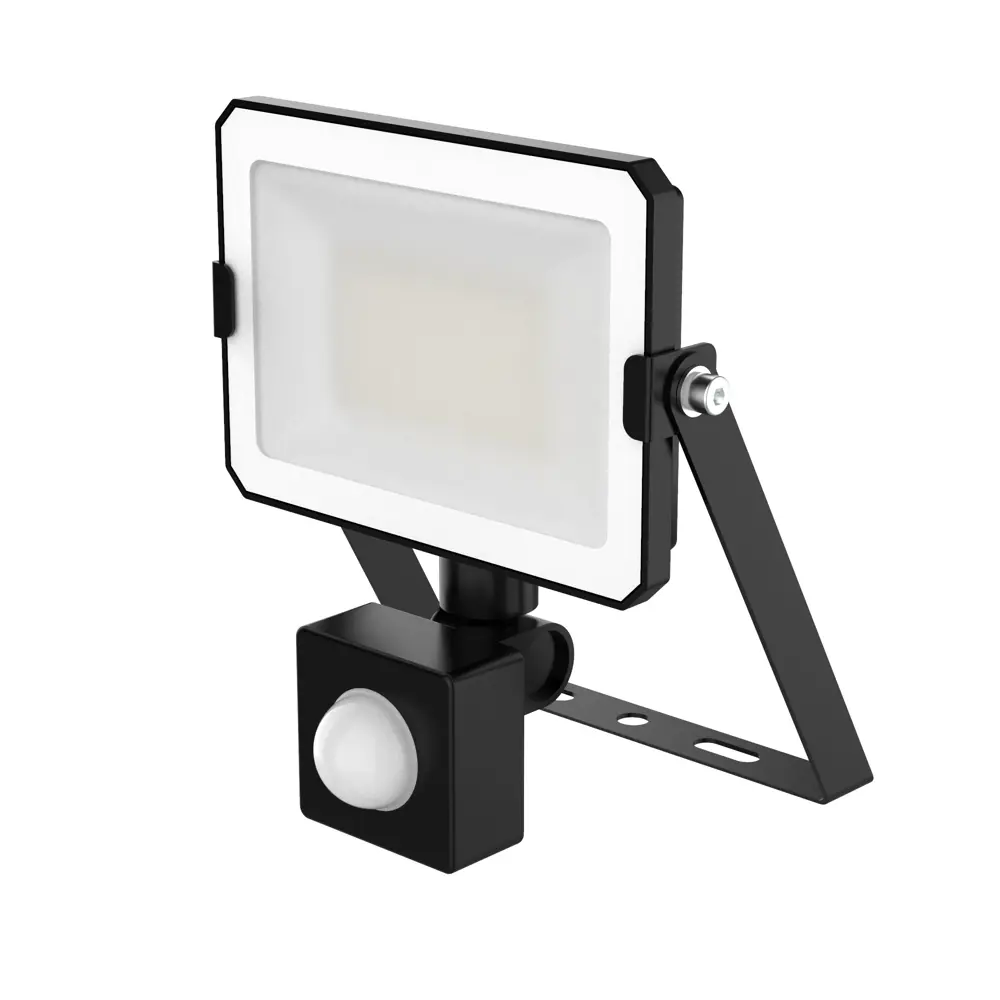 Фото Прожектор светодиодный уличный Osram 20 Вт 4000 К IP65 с датчиком движения и освещённости нейтральный белый свет Фото Прожектор светодиодный уличный Osram 20 Вт 4000 К IP65 с датчиком движения и освещённости нейтральный белый свет