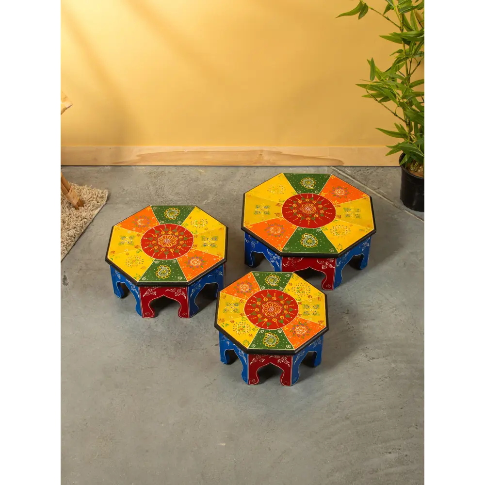 Фото Табурет 10845455 Сима-ленд 40x15x40 см ножки металл дуб сиденье дерево цвет бежевый 3 шт