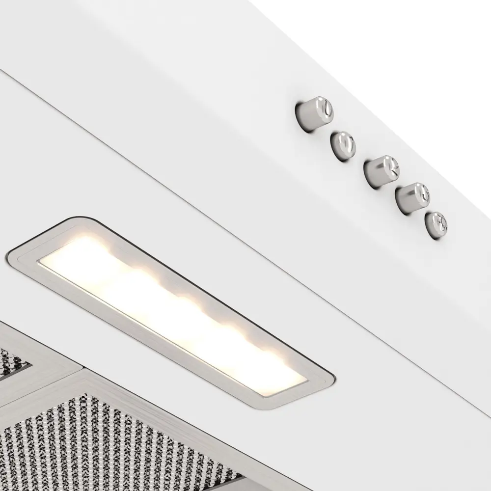 Фото 6 Вытяжка Elikor ECO 50 WH 49.5 см цвет белый Фото 6 Вытяжка Elikor ECO 50 WH 49.5 см цвет белый