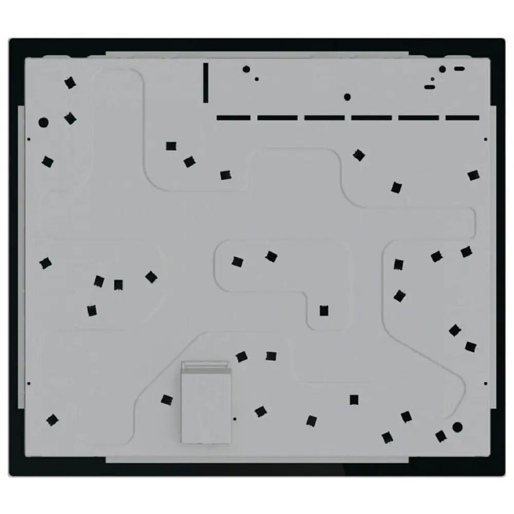 Фото 4 Электрическая варочная панель Gorenje ECS646BXE 38 см 4 конфорки цвет черный