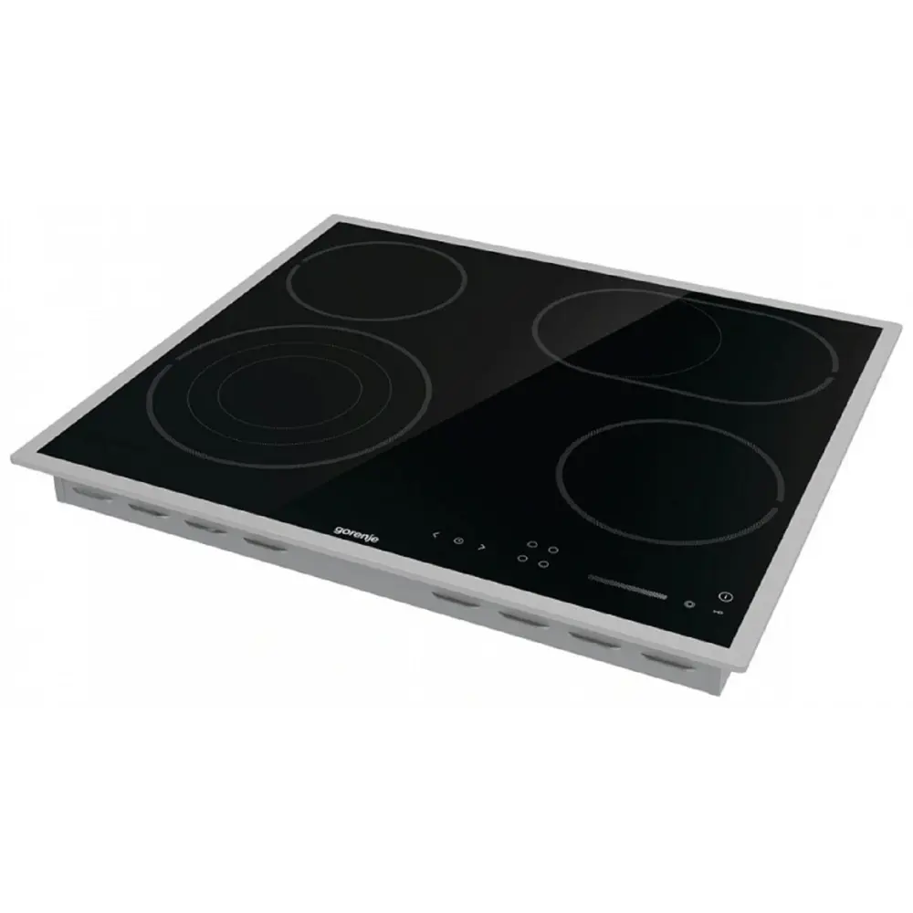 Фото Электрическая варочная панель Gorenje ECS646BXE 38 см 4 конфорки цвет черный