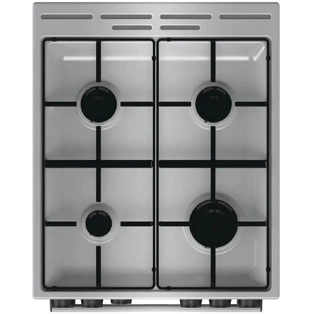 Фото 4 Кухонная плита Gorenje 2080033 57x95x69 см цвет серый / серебристый Фото 4 Кухонная плита Gorenje 2080033 57x95x69 см цвет серый / серебристый