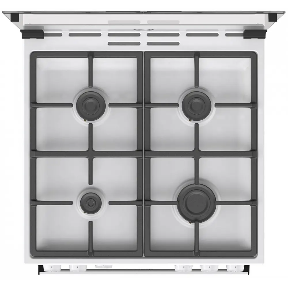 Фото 3 Газовая плита с духовкой Gorenje 741758 60x85x60 см цвет белый Фото 3 Газовая плита с духовкой Gorenje 741758 60x85x60 см цвет белый