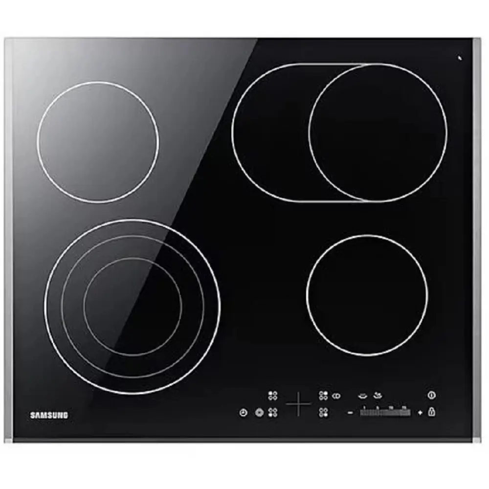 Фото Электрическая варочная панель Samsung NZ64T3536DK/WT 63 см 4 конфорки цвет черный