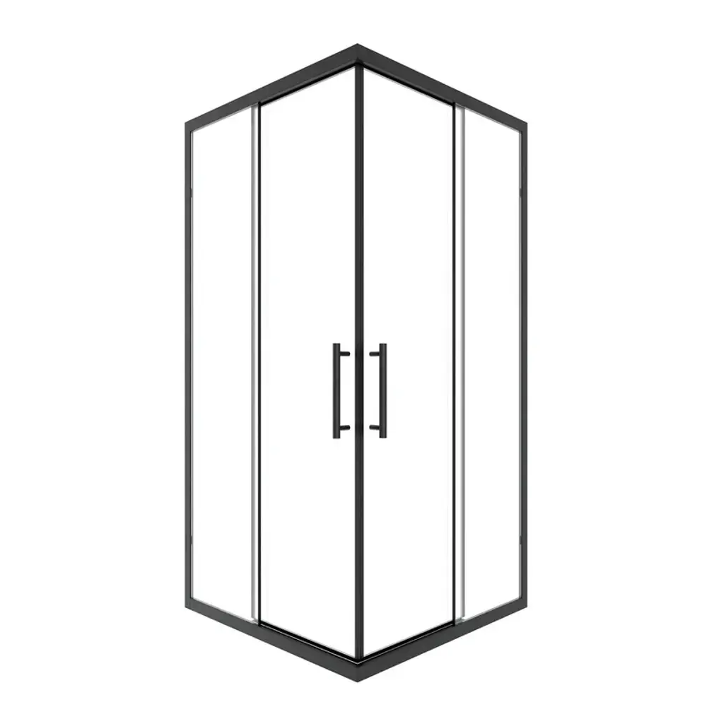 Фото 3 Душевой уголок Timo TKSS-90/03C-8 90x90 см, профиль черный, стекло прозрачное