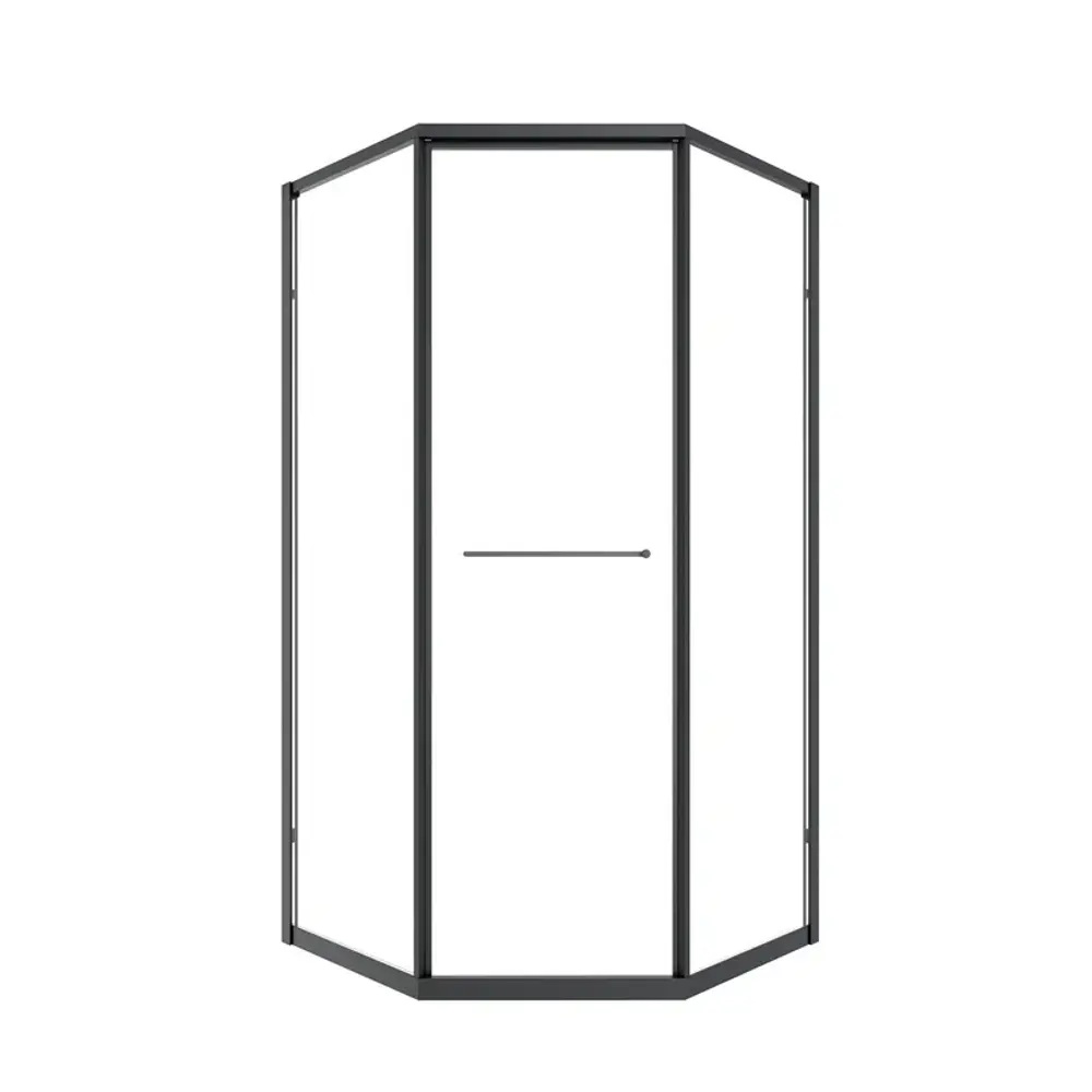 Фото 3 Душевой уголок Timo TTSS-100/03C-8L 100x100 см, профиль черный, стекло прозрачное