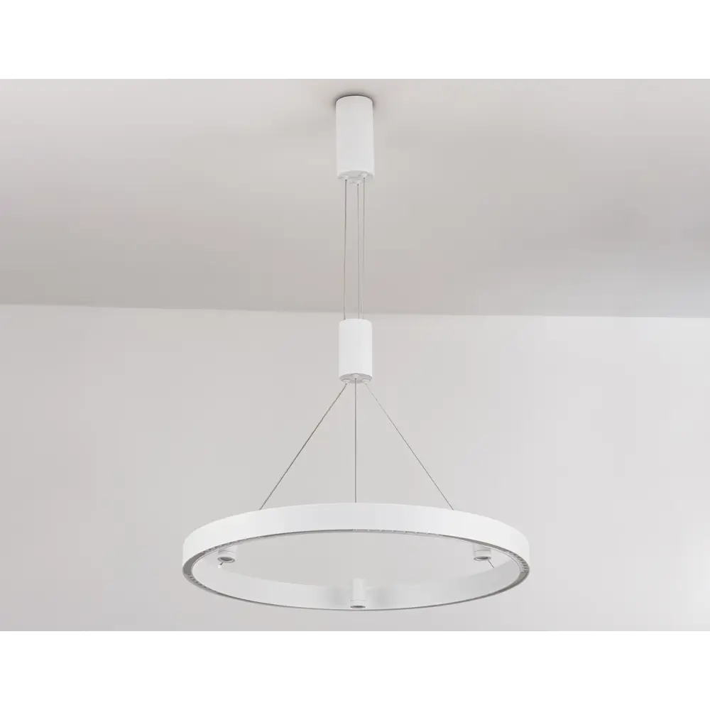 Фото 5 Люстра подвесная светодиодная AMBRELLA LIGHT FL5844 Comfort 20 м² теплый белый свет цвет белый Фото 5 Люстра подвесная светодиодная AMBRELLA LIGHT FL5844 Comfort 20 м² теплый белый свет цвет белый