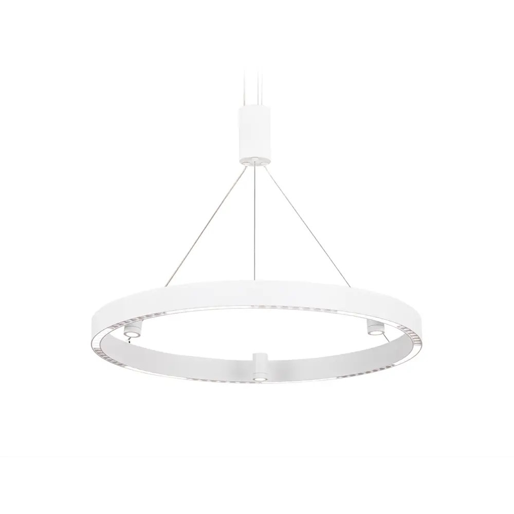 Фото 4 Люстра подвесная светодиодная AMBRELLA LIGHT FL5844 Comfort 20 м² теплый белый свет цвет белый Фото 4 Люстра подвесная светодиодная AMBRELLA LIGHT FL5844 Comfort 20 м² теплый белый свет цвет белый