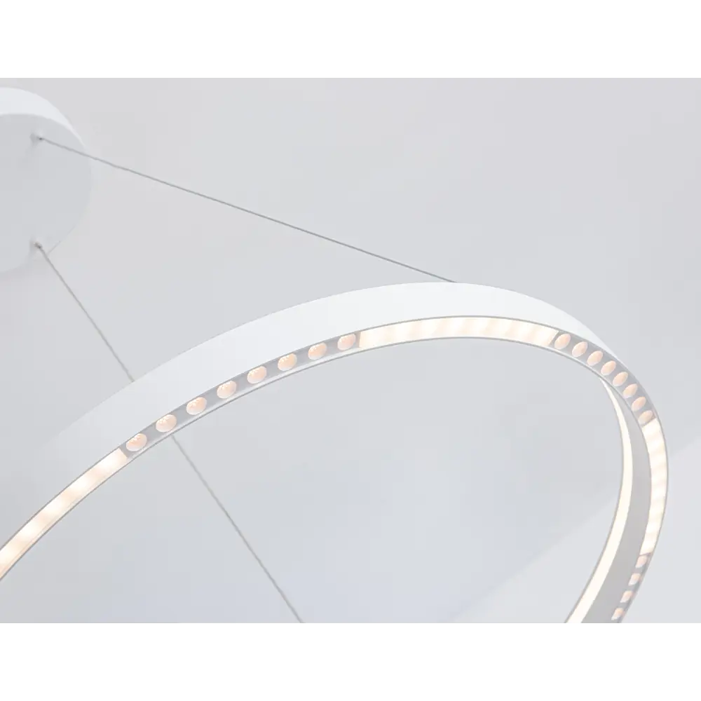 Фото 3 Люстра подвесная светодиодная AMBRELLA LIGHT FL5851 Comfort 20 м² теплый белый свет цвет белый Фото 3 Люстра подвесная светодиодная AMBRELLA LIGHT FL5851 Comfort 20 м² теплый белый свет цвет белый