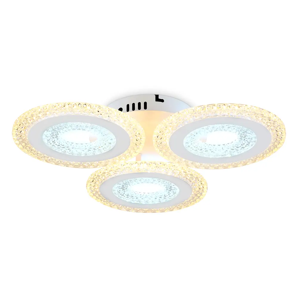 Фото 3 Люстра потолочная светодиодная Ambrella light Fa4001 с пультом управления 18 м² регулируемый белый свет цвет белый Фото 3 Люстра потолочная светодиодная Ambrella light Fa4001 с пультом управления 18 м² регулируемый белый свет цвет белый